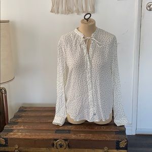 Rails Casey Heart Print Top